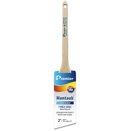 MONTAUK Premier  2 in. Firm Thin Angle Sash Paint Brush 17201